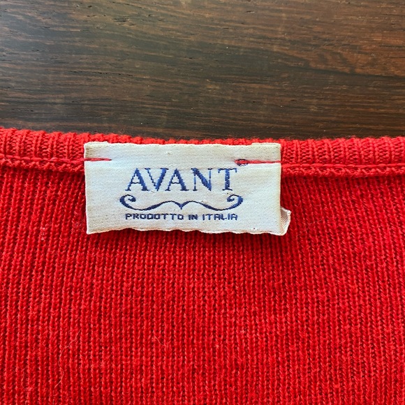 90s V-Neck Italian Cardigan - Picture 4 of 7